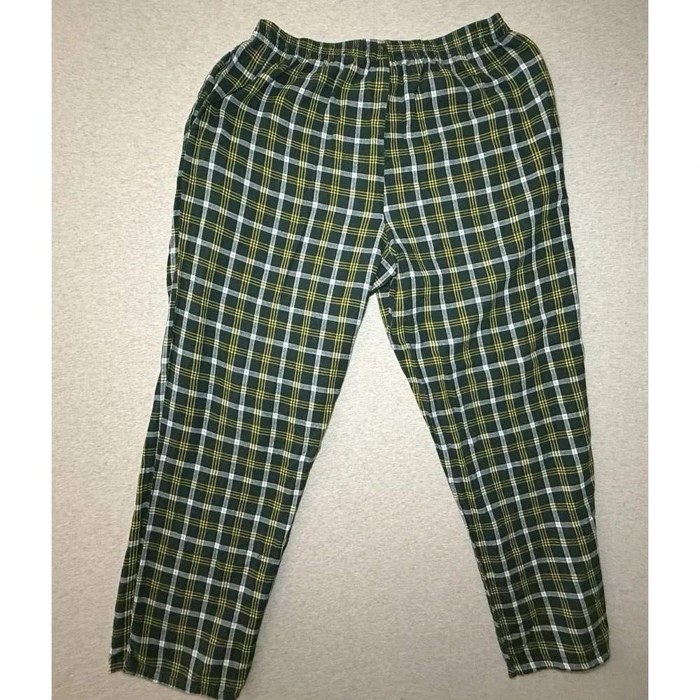 Green Bay Packers Green And Yellow Pajama Pants